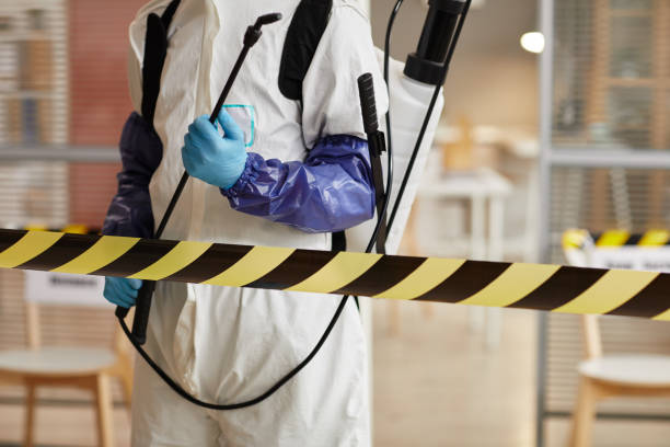 Professional Biohazard Cleanup technician working in Dunnigan, CA